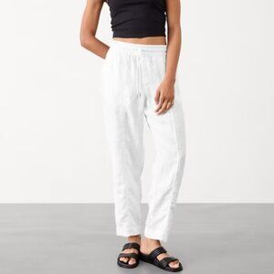 NWT Athleta Retreat Linen Ankle Pant, Size: Med Tall